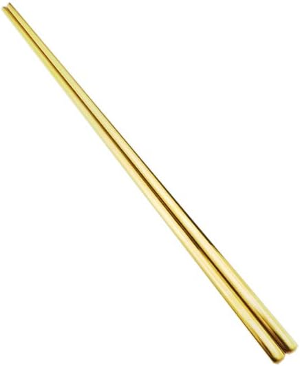Gold Reusable Utensils with Case Camping Travel Silverware Set,Portable Stainless Steel Cutlery Set - Matte Flatware Set Knife Fork Spoon Mirror Straws Chopsticks - for Office Lunch, Hiking, School