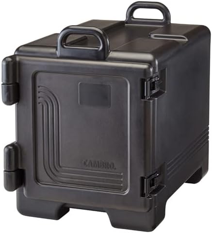 Cambro Metal-Hinge Food Pan Carrier, Black