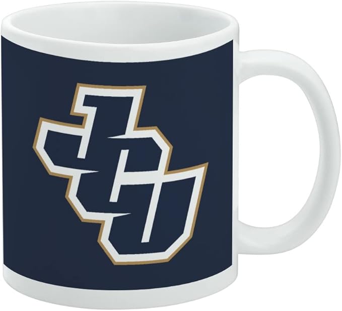 John Carroll University Primary Logo Ceramic Coffee Mug, Novelty Gift Mugs for Coffee, Tea and Hot Drinks, 11oz, White