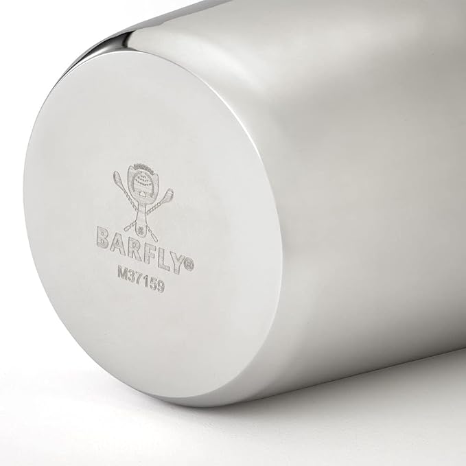 Barfly Superfly Tin, 18 OZ Cocktail Shaker, Small (532 ml), Heavyweight Stainless, (M37159)