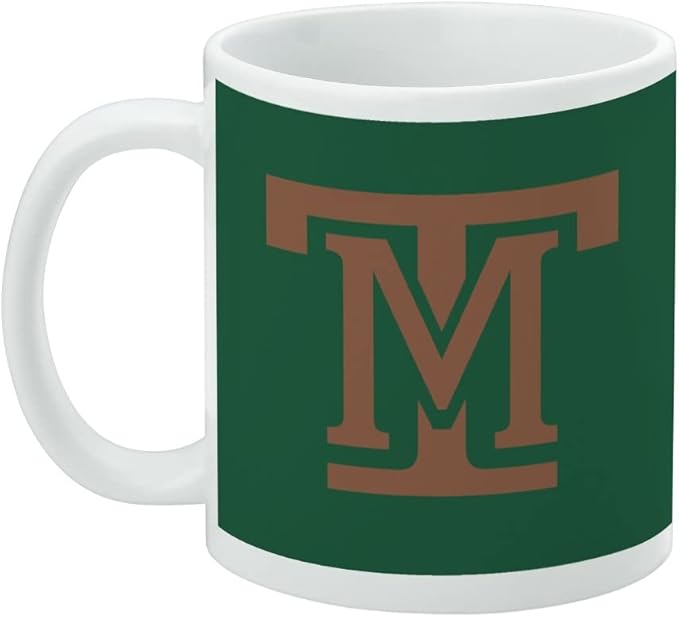 Montana Tech of the University of Montana Primary Logo Ceramic Coffee Mug, Novelty Gift Mugs for Coffee, Tea and Hot Drinks, 11oz, White
