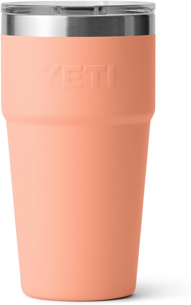 YETI Rambler 20 oz Stackable Tumbler, Stainless Steel, Vacuum Insulated with MagSlider Lid