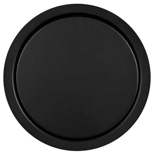 Lew Electric Round Kitchen Pop Up Outlet (2 PWR | 2 USB, Black)