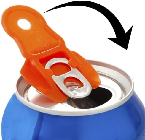 Vibrant Colored 36Pk Drink Shield and Soda Protector for Family. Plastic Tab Can Openers for Pop, Beer, Coke or Soda. Beverage Barricade Protects Cold Drinks from Bees at Picnic, BBQ