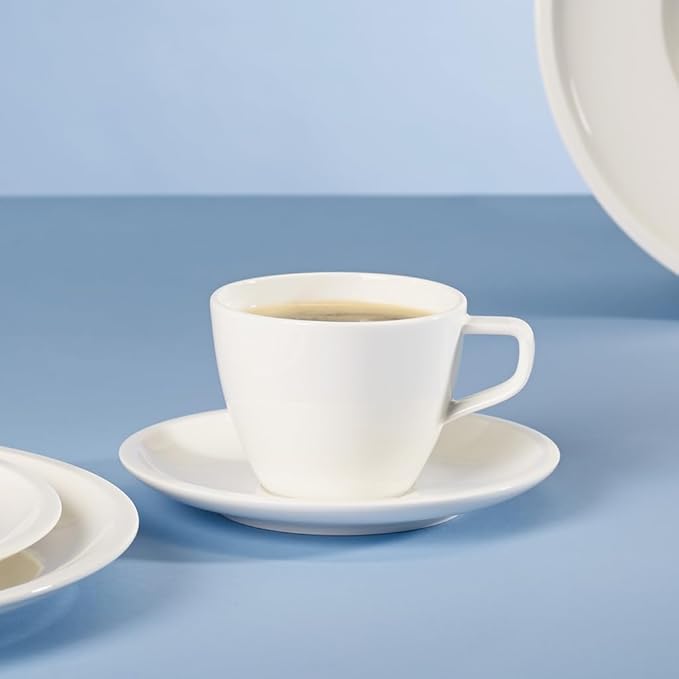 Villeroy & Boch Artesano Original Tea Cup, 8.5 oz, Premium Porcelain, White