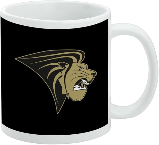 Lindenwood University Primary Logo Ceramic Coffee Mug, Novelty Gift Mugs for Coffee, Tea and Hot Drinks, 11oz, White