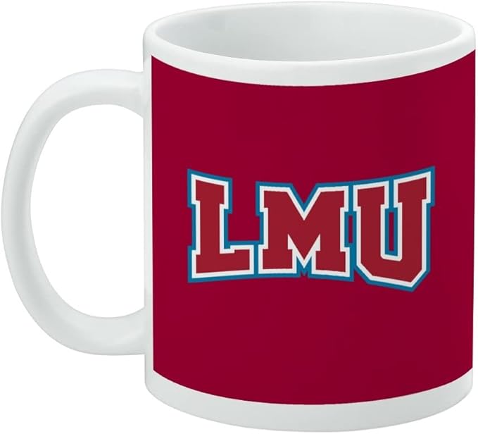 Loyola Marymount University Primary Logo Ceramic Coffee Mug, Novelty Gift Mugs for Coffee, Tea and Hot Drinks, 11oz, White
