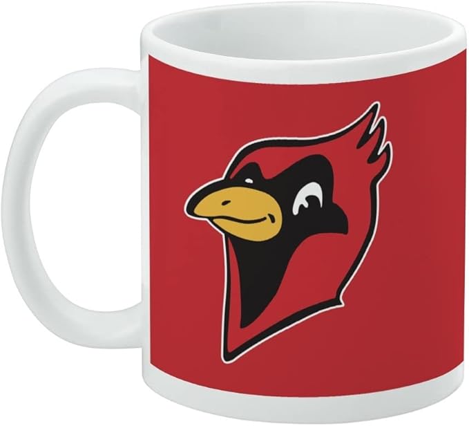 Otterbein University Primary Logo Ceramic Coffee Mug, Novelty Gift Mugs for Coffee, Tea and Hot Drinks, 11oz, White