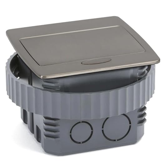 Lew Electric Kitchen Countertop Pop Up Charging Outlet (2 Power | GFCI, Nickel)