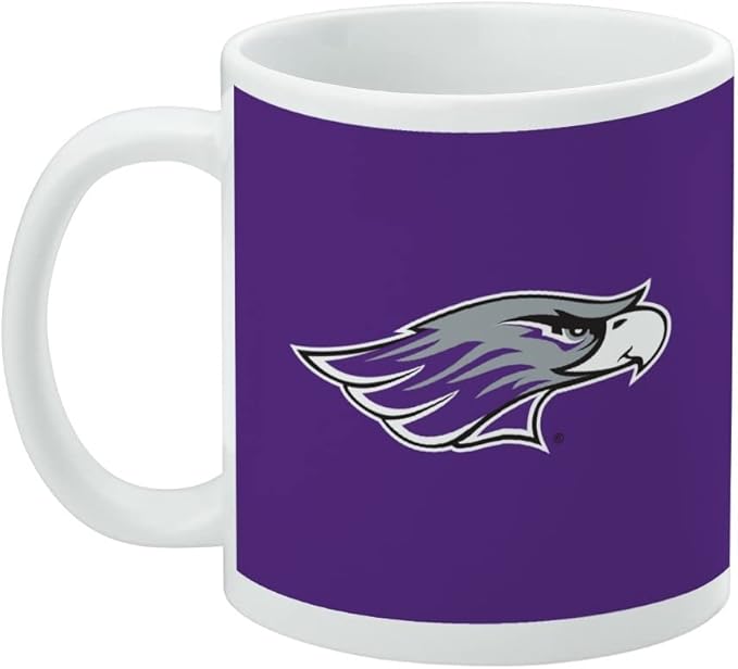 UW Whitewater Primary Logo Ceramic Coffee Mug, Novelty Gift Mugs for Coffee, Tea and Hot Drinks, 11oz, White
