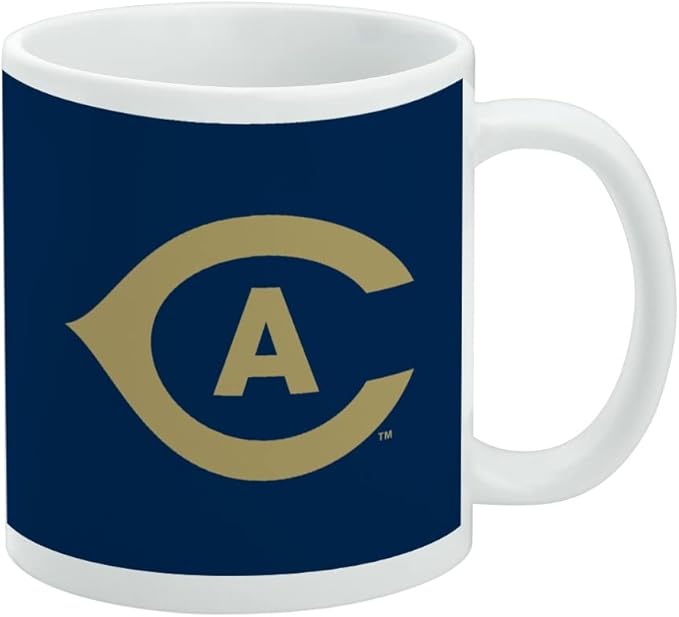 UC Davis Primary Logo Ceramic Coffee Mug, Novelty Gift Mugs for Coffee, Tea and Hot Drinks, 11oz, White