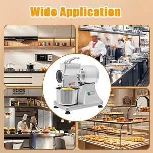 110V Electric Cheese Grater,550W Cheese Grinding Machine,Heavy Duty Stainless Steel Crushing Barrel Food Grinder,Commercial Pulverizer for Butter, Cheese & Hard Vegetables