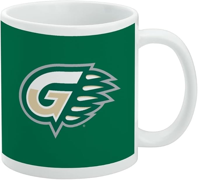 Georgia Gwinnett College Primary Logo Ceramic Coffee Mug, Novelty Gift Mugs for Coffee, Tea and Hot Drinks, 11oz, White