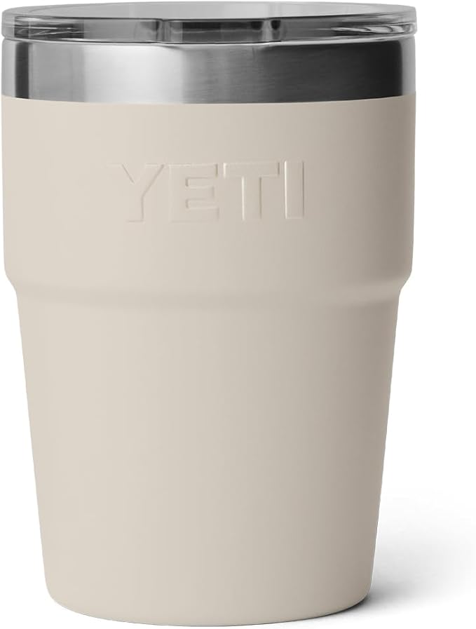 YETI Rambler 16 oz Stackable Tumbler, Vacuum Insulated, Stainless Steel with MagSlider Lid