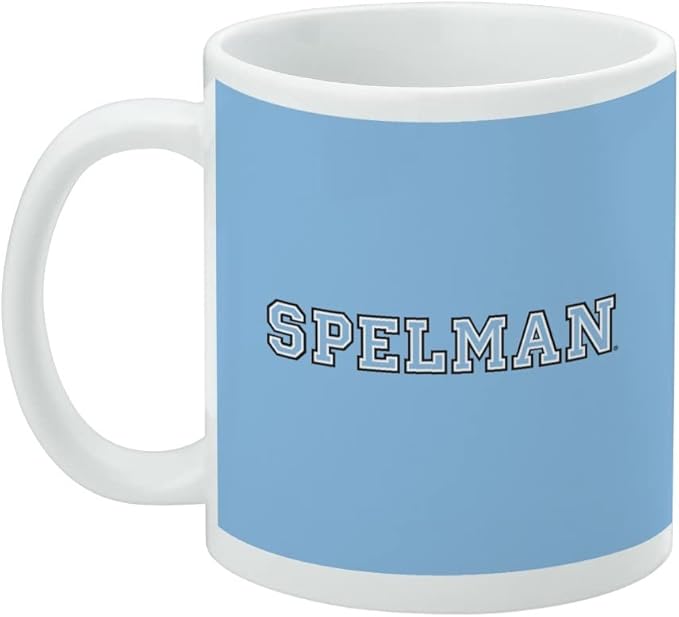 Spelman College Primary Logo Ceramic Coffee Mug, Novelty Gift Mugs for Coffee, Tea and Hot Drinks, 11oz, White