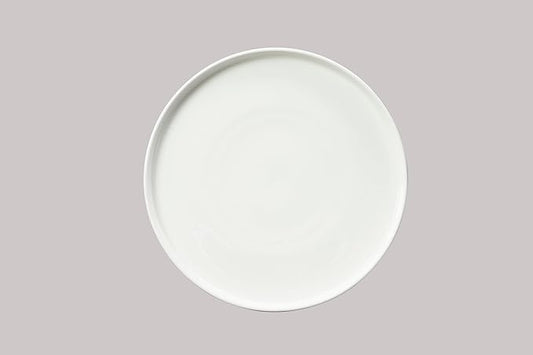 Bone China Cone Shape, Elegance White Pate 10.5", Case of 6