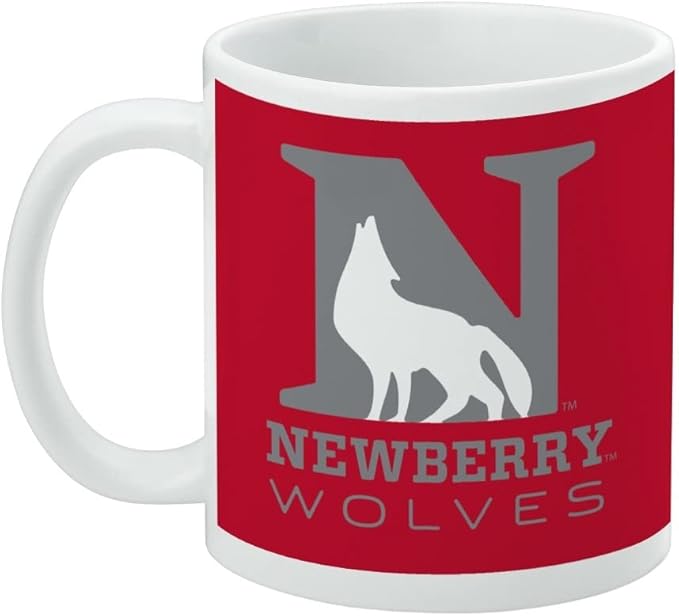 Newberry College Primary Logo Ceramic Coffee Mug, Novelty Gift Mugs for Coffee, Tea and Hot Drinks, 11oz, White