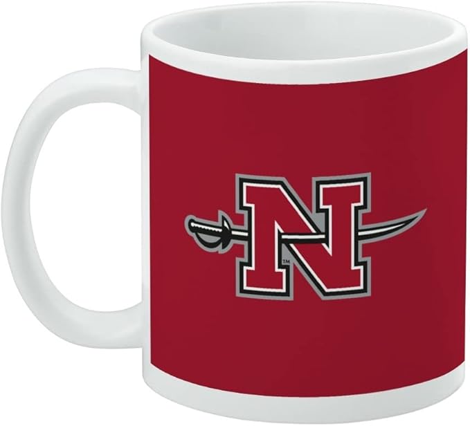 Nicholls State University Primary Logo Ceramic Coffee Mug, Novelty Gift Mugs for Coffee, Tea and Hot Drinks, 11oz, White