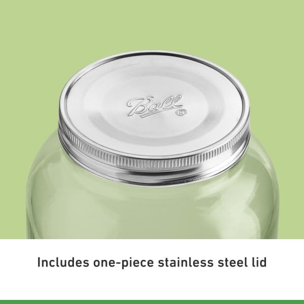 Ball Decorative Glass Mason Jar Variation (128 Ounce (Pack of 4))