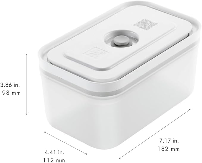 ZWILLING Fresh & Save 3-pc Plastic Food Storage Container, Meal Prep Container, BPA-Free- Assorted Sizes