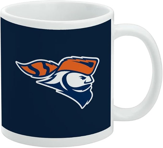 Carroll University Primary Logo Ceramic Coffee Mug, Novelty Gift Mugs for Coffee, Tea and Hot Drinks, 11oz, White