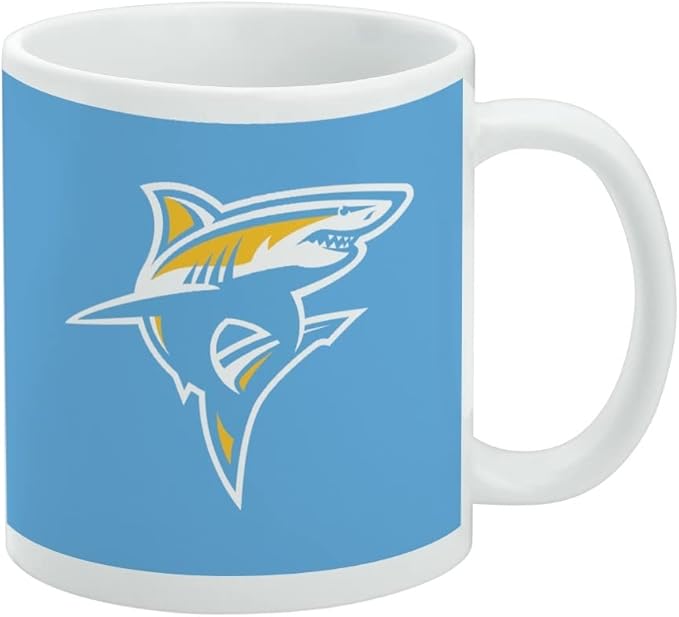 Long Island University Primary Logo Ceramic Coffee Mug, Novelty Gift Mugs for Coffee, Tea and Hot Drinks, 11oz, White