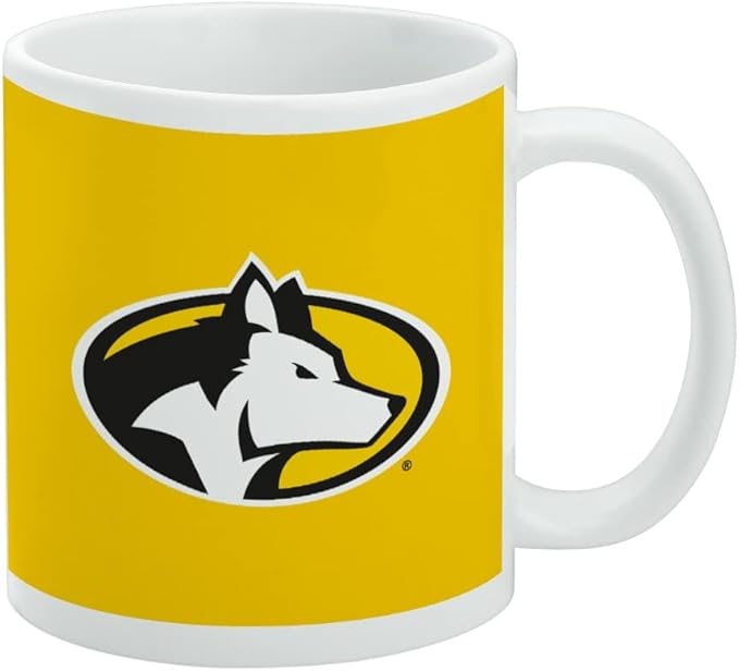 Michigan Tech Primary Logo Ceramic Coffee Mug, Novelty Gift Mugs for Coffee, Tea and Hot Drinks, 11oz, White