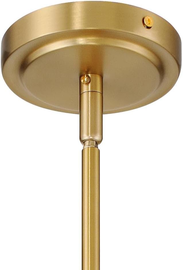 Possini Euro Design West 8" Mid Century Modern Pendant Ceiling Light Fixture Dining Room Over Table Kitchen Island Foyer Drum Hanging Matte Black Sand Gold Finish Hallway Entryway Living Room Mini