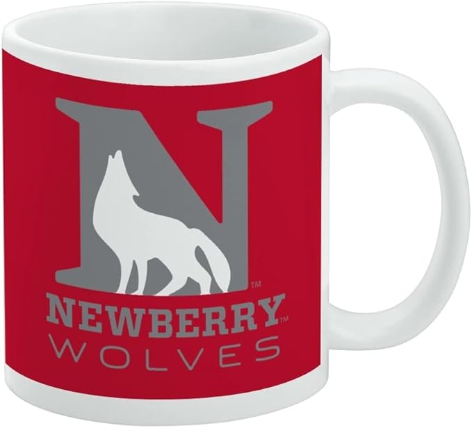 Newberry College Primary Logo Ceramic Coffee Mug, Novelty Gift Mugs for Coffee, Tea and Hot Drinks, 11oz, White