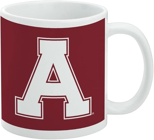 Alma College Primary Logo Ceramic Coffee Mug, Novelty Gift Mugs for Coffee, Tea and Hot Drinks, 11oz, White