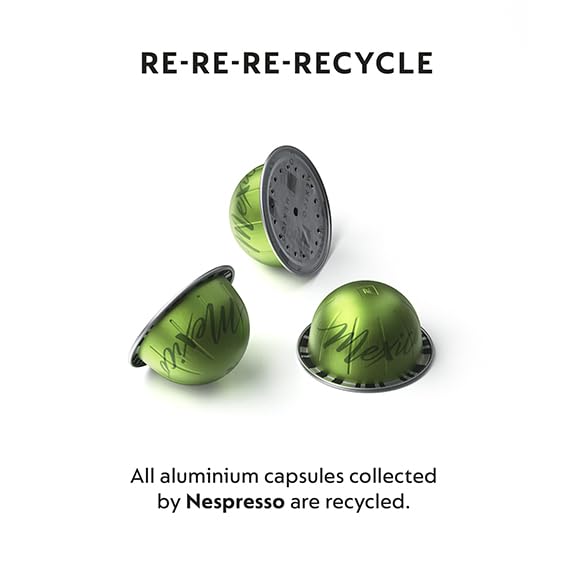 Nespresso Capsules Vertuo, Golden Caramel, Medium Roast Coffee, 30 Count Coffee Pods, Brews 7.8oz.