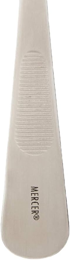 Mercer Culinary 7-8 Inch, Silver Plating Spoon, Perforated Bowl, 7 7-8-Inch, 7 7-8"
