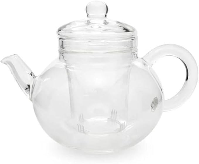 Yama Blooming Teapot 32 Oz, Borosilicate Glass Teapot with Glass Infuser - Yama Glass, Hand Crafted in Taiwan