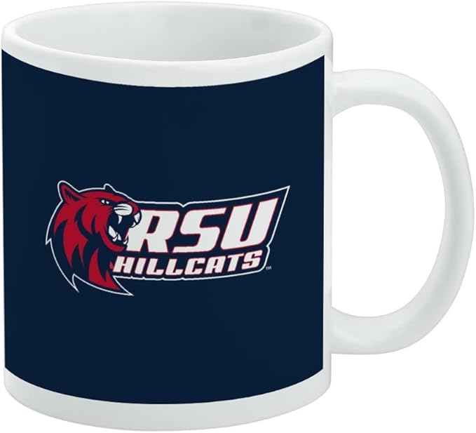 Rogers State University Primary Logo Ceramic Coffee Mug, Novelty Gift Mugs for Coffee, Tea and Hot Drinks, 11oz, White