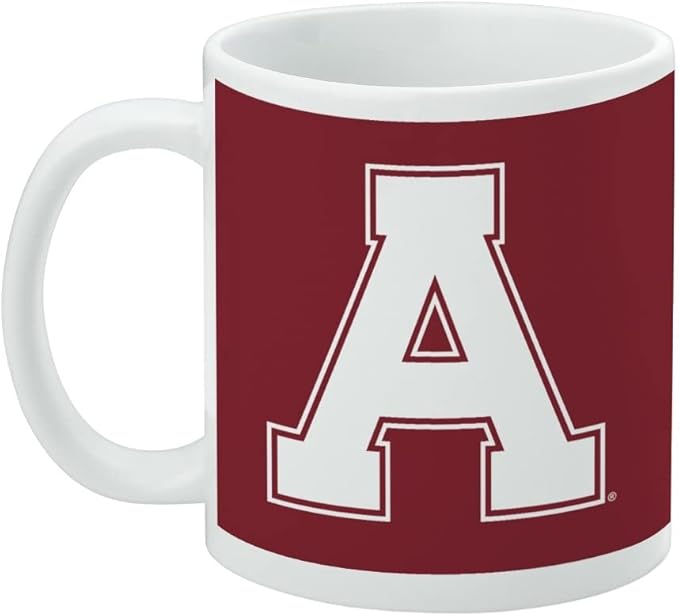 Alma College Primary Logo Ceramic Coffee Mug, Novelty Gift Mugs for Coffee, Tea and Hot Drinks, 11oz, White