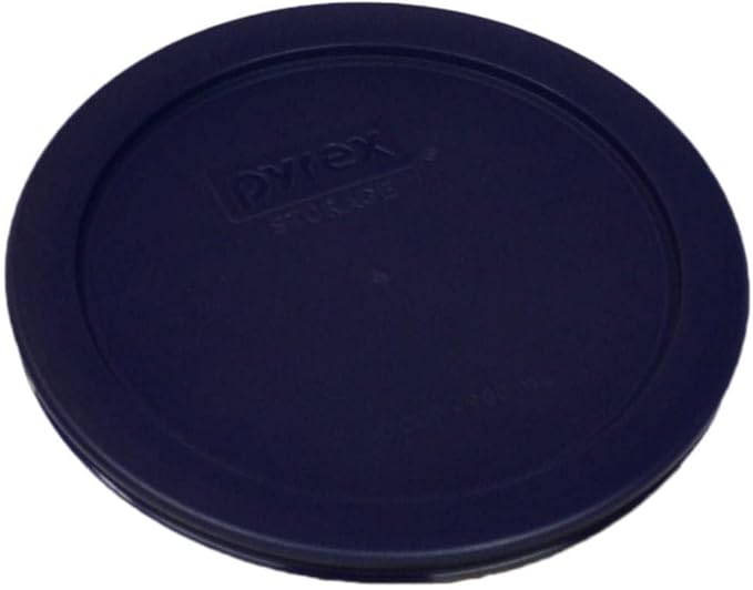 Pyrex 7200-PC 2-Cup Blue Food Storage Replacement Lid - Made in USA