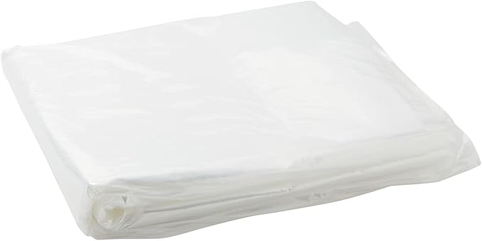 50 Pack Clear Plastic Garment Bags for Hanging Clothes, Dry Cleaner Bag Clothing Protector Covers (21 x 40 In), Normal
