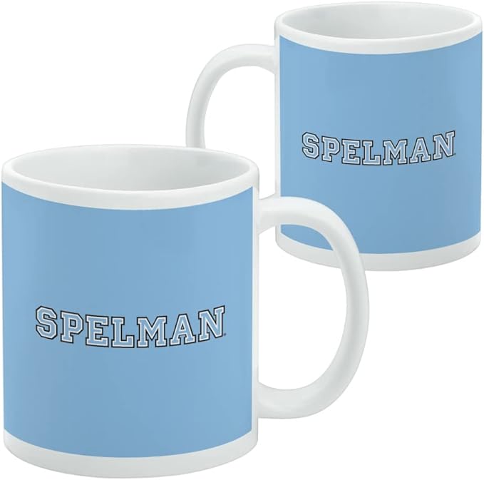 Spelman College Primary Logo Ceramic Coffee Mug, Novelty Gift Mugs for Coffee, Tea and Hot Drinks, 11oz, White