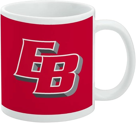 California State University, East Bay Primary Logo Ceramic Coffee Mug, Novelty Gift Mugs for Coffee, Tea and Hot Drinks, 11oz, White