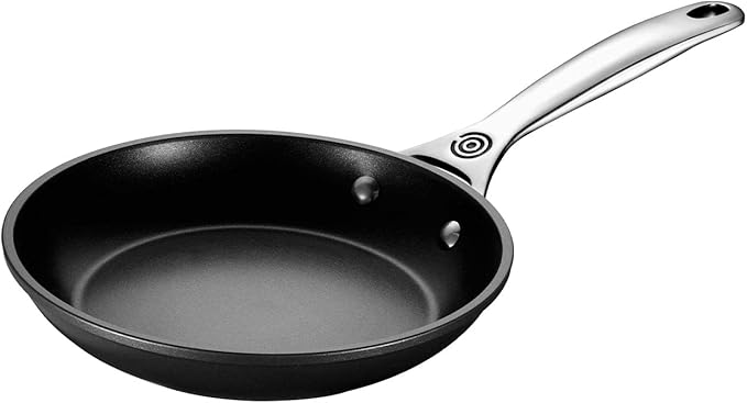 Le Creuset Toughened Nonstick Frypan (8 In. & 10 In.) with Splatter Guard Bundle
