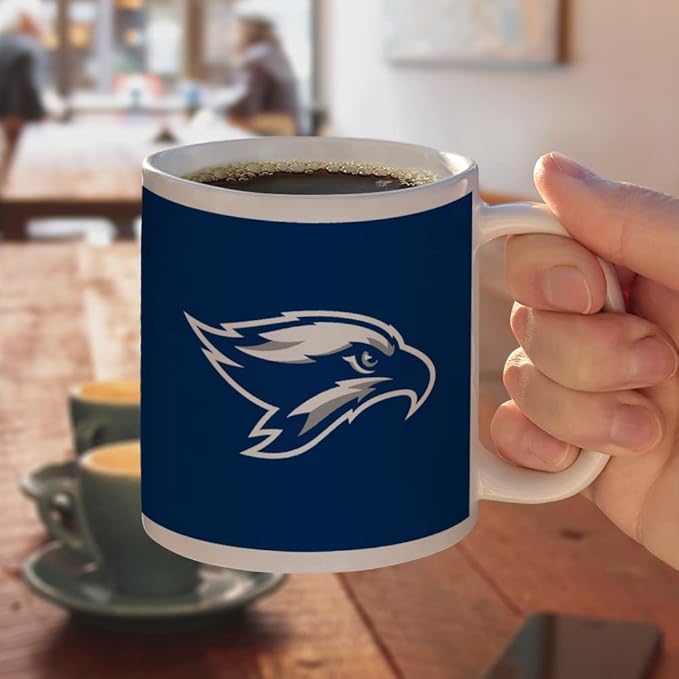 Broward College Primary Logo Ceramic Coffee Mug, Novelty Gift Mugs for Coffee, Tea and Hot Drinks, 11oz, White
