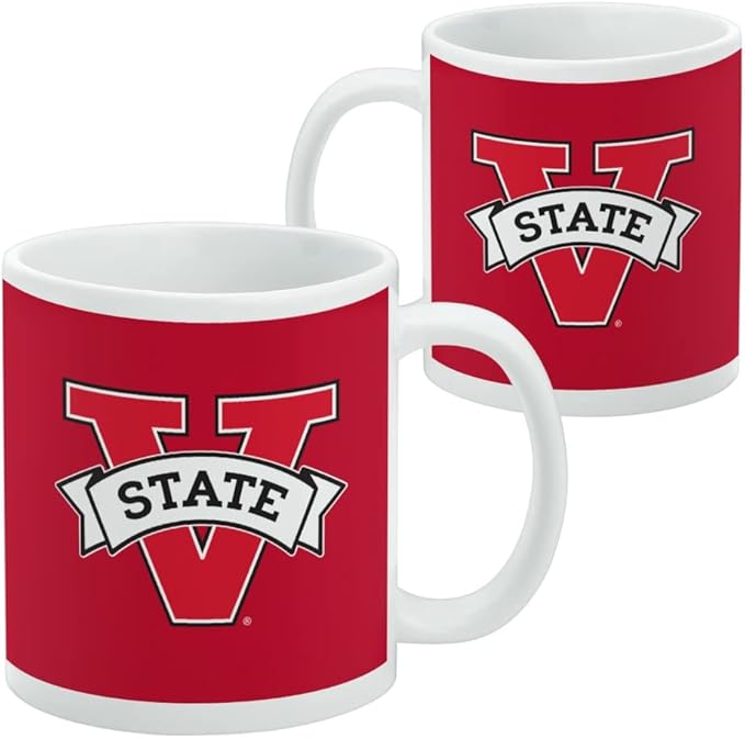 Valdosta Primary Logo Ceramic Coffee Mug, Novelty Gift Mugs for Coffee, Tea and Hot Drinks, 11oz, White