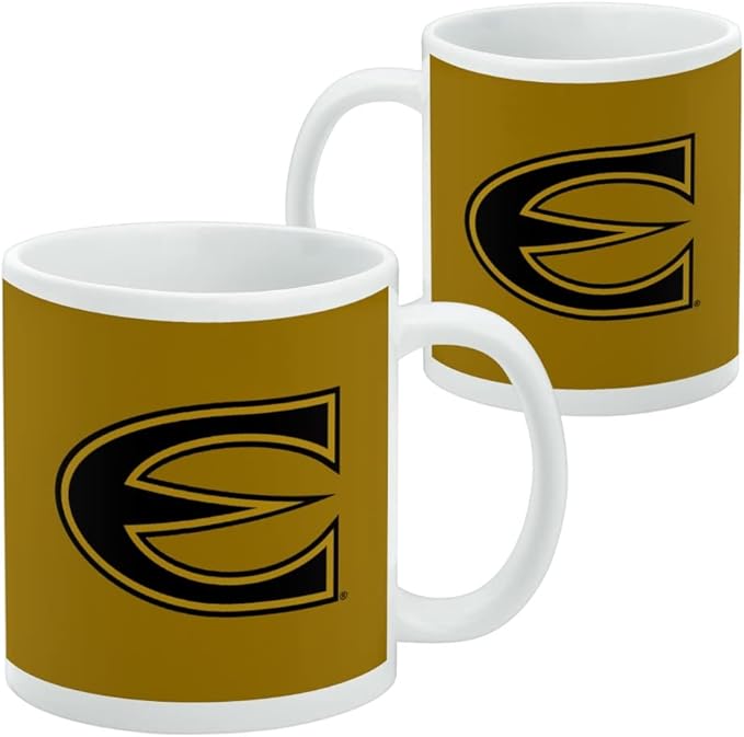Emporia State University Primary Logo Ceramic Coffee Mug, Novelty Gift Mugs for Coffee, Tea and Hot Drinks, 11oz, White