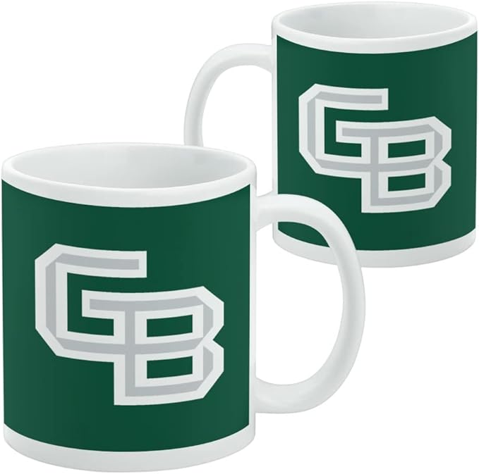 University of Wisconsin - Green Bay Primary Logo Ceramic Coffee Mug, Novelty Gift Mugs for Coffee, Tea and Hot Drinks, 11oz, White