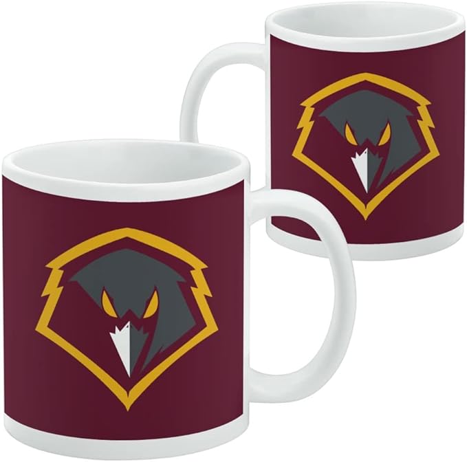 University of Charleston Primary Logo Ceramic Coffee Mug, Novelty Gift Mugs for Coffee, Tea and Hot Drinks, 11oz, White