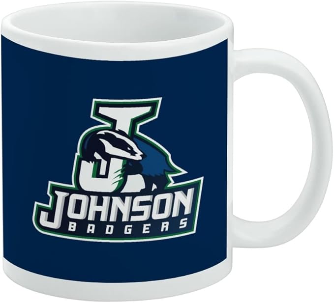 Northern Vermont University Primary Logo Ceramic Coffee Mug, Novelty Gift Mugs for Coffee, Tea and Hot Drinks, 11oz, White