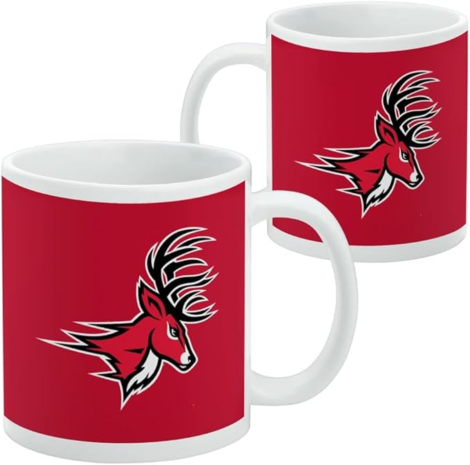 Fairfield University Primary Logo Ceramic Coffee Mug, Novelty Gift Mugs for Coffee, Tea and Hot Drinks, 11oz, White