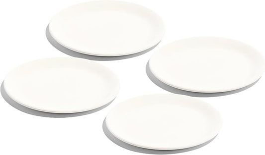 Made In Cookware - Set of 4 - Appetizer Plates - White - Porcelain England