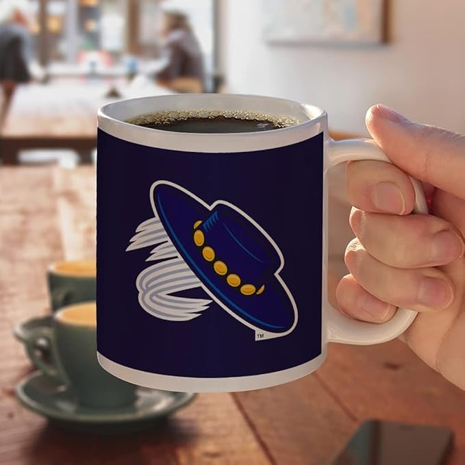 UC Santa Barbara Primary Logo Ceramic Coffee Mug, Novelty Gift Mugs for Coffee, Tea and Hot Drinks, 11oz, White