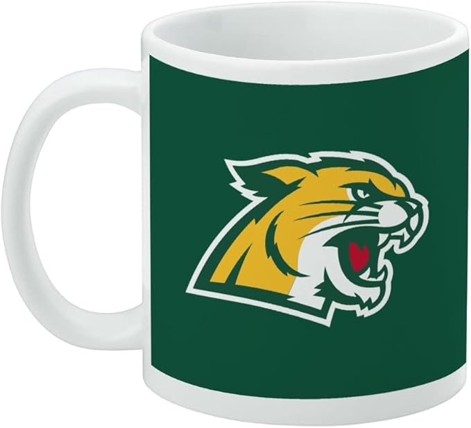 Northern Michigan Primary Logo Ceramic Coffee Mug, Novelty Gift Mugs for Coffee, Tea and Hot Drinks, 11oz, White